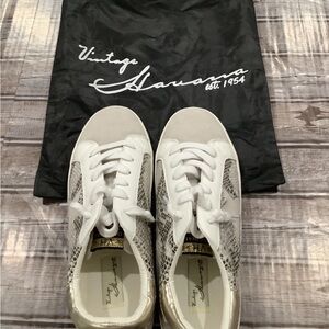 Vintage Havana  1954 Kate METALLIC TENNIS SZ  11 NEW